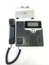 Cisco 7841 CP-7841-K9 VoIP Phone 4 Line VOIP Phone +STANDS RESET *READY!