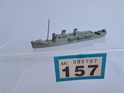 1/1250 WATERLINE MARINESCHIFF DIECAST 9cm UNIDENTIFIZIERT