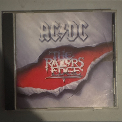 AC/DC The Razors Edge CD Rock Album Atlantic 1990 Hard Rock Bruce Fairbairn
