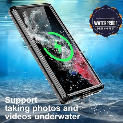 For Samsung Galaxy S22 Ultra S22 Waterproof Case Shockproof Underwater FullCover
