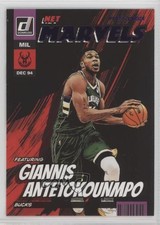 2022 Panini Donruss Net Marvels Purple Press Proof Giannis Antetokounmpo #2 0zj7