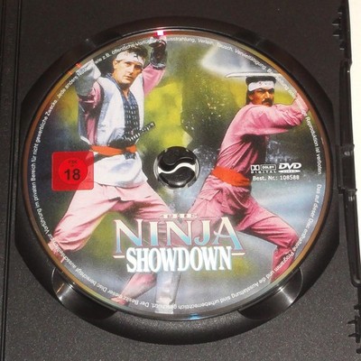 DVD The Ninja Showdown (1986) Uncut FSK18 ohne Cover wie American Fighter