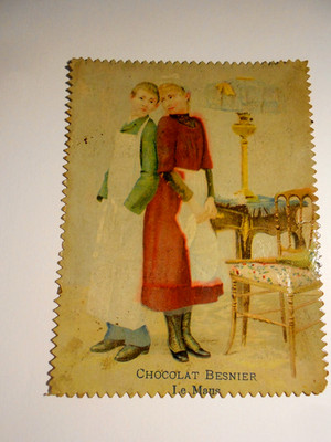 WUNDERSCHÖN ALT SELTEN vor 1900 fein gestanzt ca. 8,5 cm x 11,5 cm