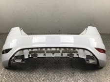 Stoßstange hinten Ford Fiesta VI (JA8) Frost-Weiß Stoßfänger hinten 696794
