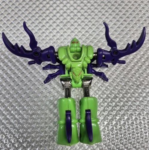 GoBots Creepy Action Figure Purple & Green 1980s Nostalgic Toy MRD-104
