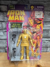 Marvel Legends Iron Man Model 01 Gold 6  Action Figure 2024 Retro Card Hasbro