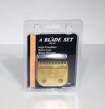 A Blade Set 30 Ceramic Blade 0.5mm Fits Andis Wahl Oster Moser Thrive LB Clipper
