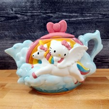 Hello Kitty and Unicorn Mystical Teapot Ceram...