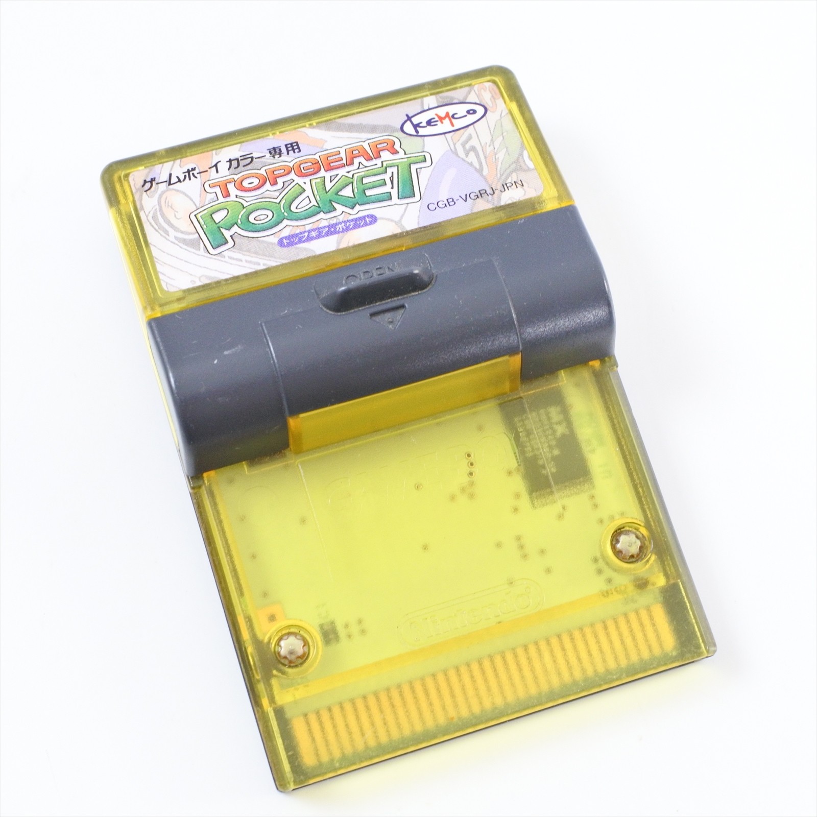Gameboy Color TOP GEAR POCKET Buru Racing Rumble Cartridge Nintendo 0912 gbc