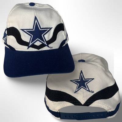 VTG 90s Apex One Proline Dallas Cowboys Ribbon Wave NFL Snapback Hat Cap Rare