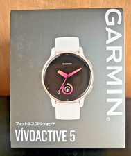 Garmin vivoactive 5 GPS Smartwatch AMOLED Ivory Cream Gold 010-02862-41 New JDM