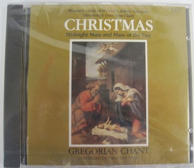 Gregorian Chant  - Christmas: Monks Of Solesmes France (CD)