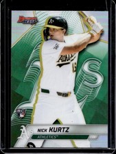 2025 Bowman's Best Nick Kurtz RC Refractor Rookie #42 Athletics