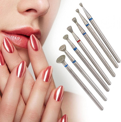 7-teiliges Nagelbohrer-Set 3/32 Keramik Diamant Hartmetall Acryl Gel Entfernungswerkzeug