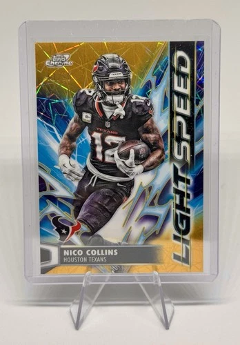 2025 Topps Cosmic Chrome Nico Collins Base (RAW)