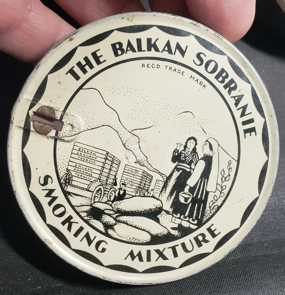 Balkan Sobranie Yenidje Mezcla para fumar tabaco Lata Vacía Día del Padre Regalo Foto 4 de 4