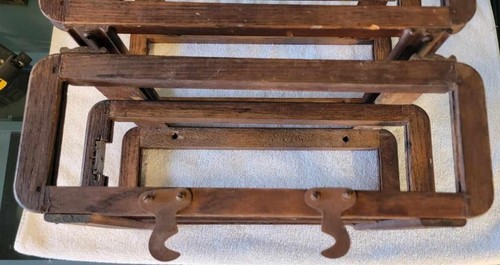 Vintage Set Singer Tret Nähmaschine Eiche Schubladenzargen - Bild 8 von 8