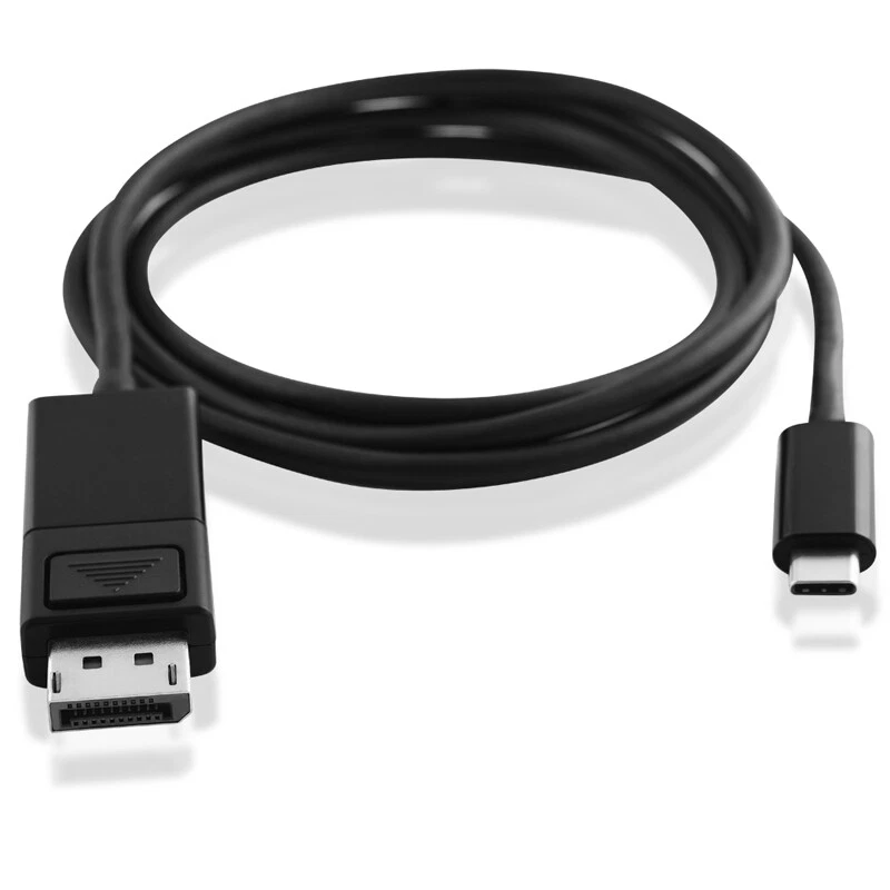 1m DisplayPort Kabel DP Stecker auf USB-C für PC Monitor Computer Laptop MacBook - Bild 2 von 3