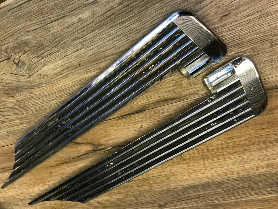 Pontiac Acadian Beaumont 1964 usado GM guardabarros delantero molduras molduras molduras OEM Foto 2 de 4