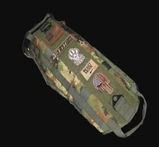 TACTICAL DOG VEST HARNESS MOLLE HUNTING TRAINING MILITARY PATCH CAMOUFLAGE