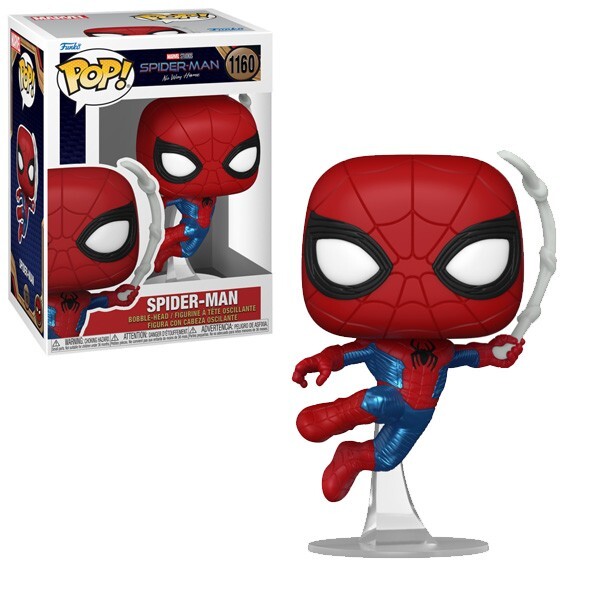 Figurine Spider-Man No Way Home - Spider-Man Finale Suit Pop 10Cm