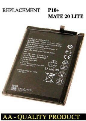 ERSATZ AKKU HUAWEI MATE 20 LITE P10 PLUS HB386589ECW HB386589CW VKY-AL00 L09 L29