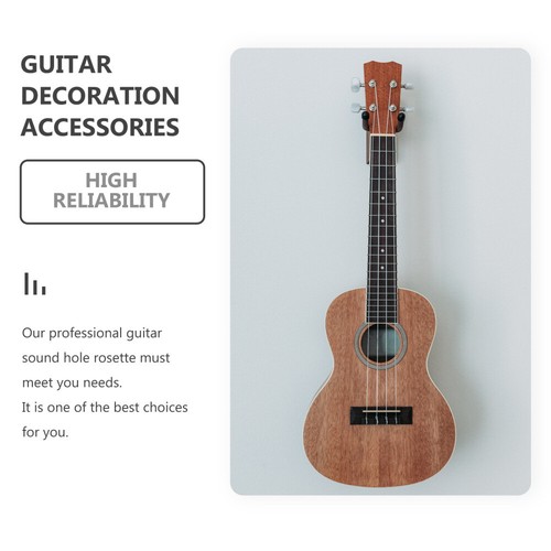 Electric Guitar Decals Decoration Accessories Stickers Sound Hole Inlay