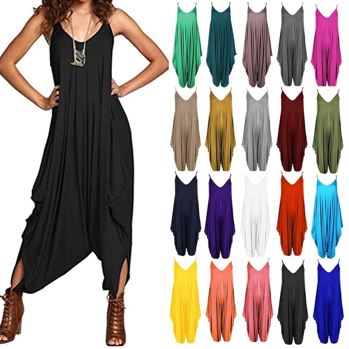 Baggy sales harem jumpsuit