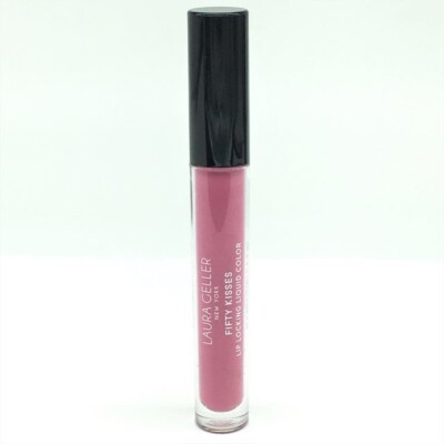 LAURA GELLER PEONY POUT - FIFTY KISSES FULL SIZE LIPGLOSS - NEU