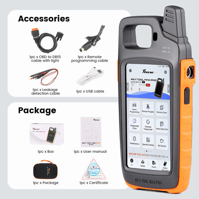 Xhorse VVDI Key Tool Max PRO Tool Support CAN FD/ Voltage and Leakage Current