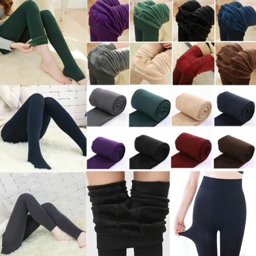 Women Stretchy Winter Fleece Lined 