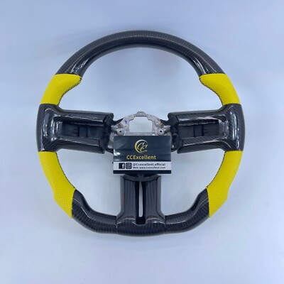For Ford Mustang 2010-2014 Shelby GT500 Real Carbon Fiber Steering Wheel