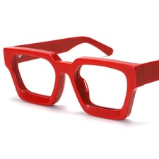 Acetate Square Eyeglass frames Retro Women Spectacles Fashion Men Glasses