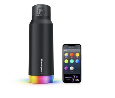 Hidrate Spark PRO STEEL - 32 oz 946ml Smart Water Bottle + Bonus