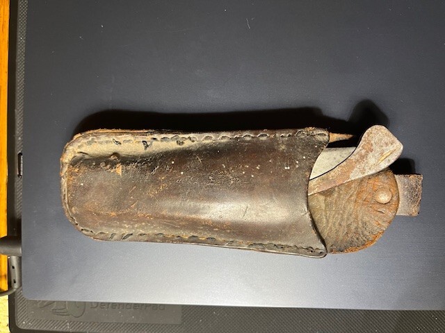 "1902 - 1930 MARBLE'S STAG" SAFETY folding BIG HUNTER VINTAGE KNIFE
