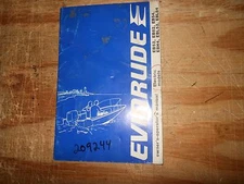 Evinrude Owner Manual Electric Models EB52 82 54 EBH4 EBL52 EBL84 # 209244