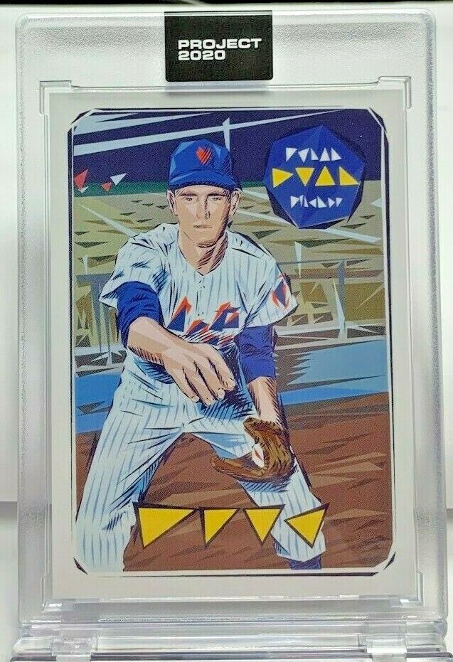 Topps PROJECT 2020 Card#186 - 1969 Nolan Ryan by NATUREL - Print Run SP /2981