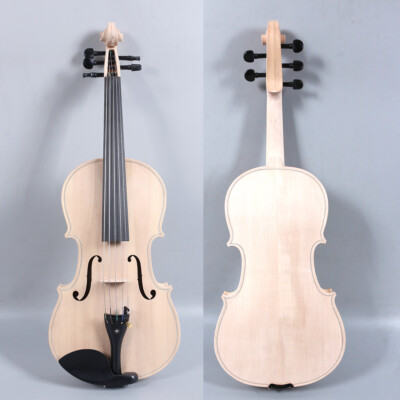 Unfinished 5 String 16inch Viola No Paint Ebony Fittings Maple Back Spruce Top