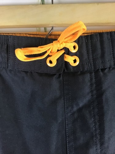 Nike Men’s Gray & Orange Color Block Mesh Lined Embroidered Board Shorts Sz. XL - Picture 2 of 18
