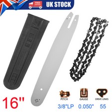 For Stihl 16" inch/40cm Rollomatic E Chainsaw Bar & Chain 3/8 1.3 55 Saw Blade
