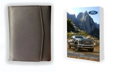 HELMING Owner Manual for 2025 Ford F250 Super duty, Owner's Manual Factory Glovebox Book