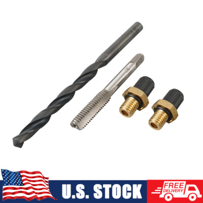 Universal Brass Schrader Valve M8*1.25 For Auto Suspension & Shock Absorbers - O - Foto 3