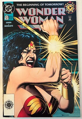 Wonder Woman #0 1994 VF 2nd App Artemis, Amazon Apps RARE Zero Hour DCU UPC Box