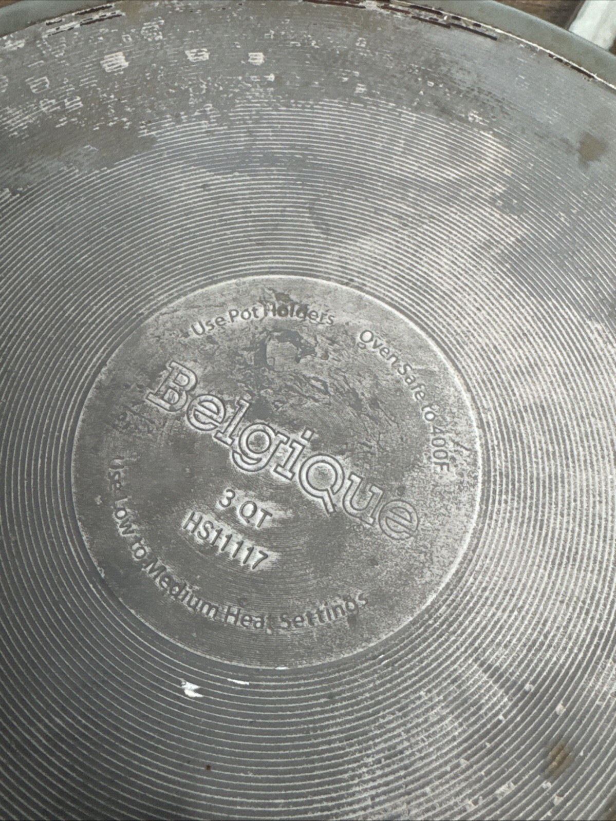 Belgique 3 Qt 10” Saute Pan Skillet Fry Pan Double Handle Vented Lid Oven Safe