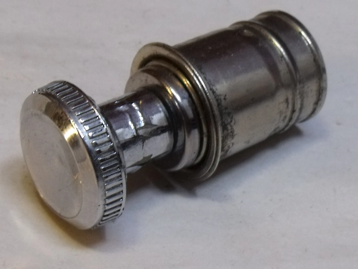 Vintage Casco 12 VDC Cigarette Cigar Lighter Element with Chrome