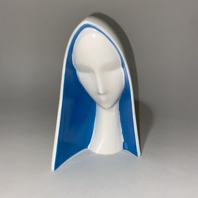 Goebel West Germany HM165 White & Blue Madonna