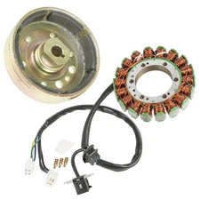 Stator and Flywheel Rotor fits Arctic Cat 400 4X4 Auto Manual 03 04 05 06 - 2008