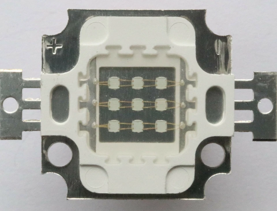 10W LED Chip, High Power, COB, rot, grün, blau, gelb, weiss, Hybrid - Bild 3 von 4