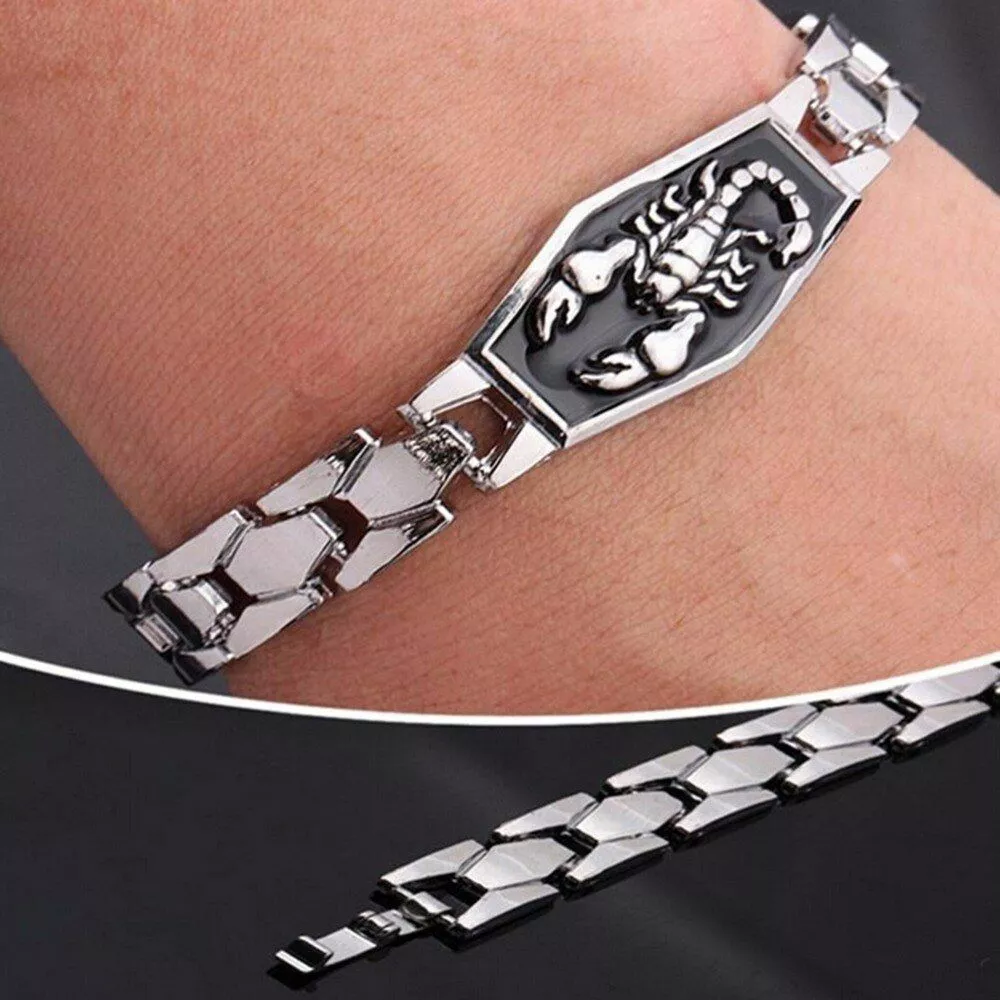 dolor Reportero Illinois Pulsera Para Hombre Acero Inoxidable Brazalete De Cadena Escorpión Moda 2020 | eBay dolor Reportero Illinois Pulsera Para Hombre Acero Inoxidable Brazalete De Cadena Escorpión Moda 2020 | eBay
