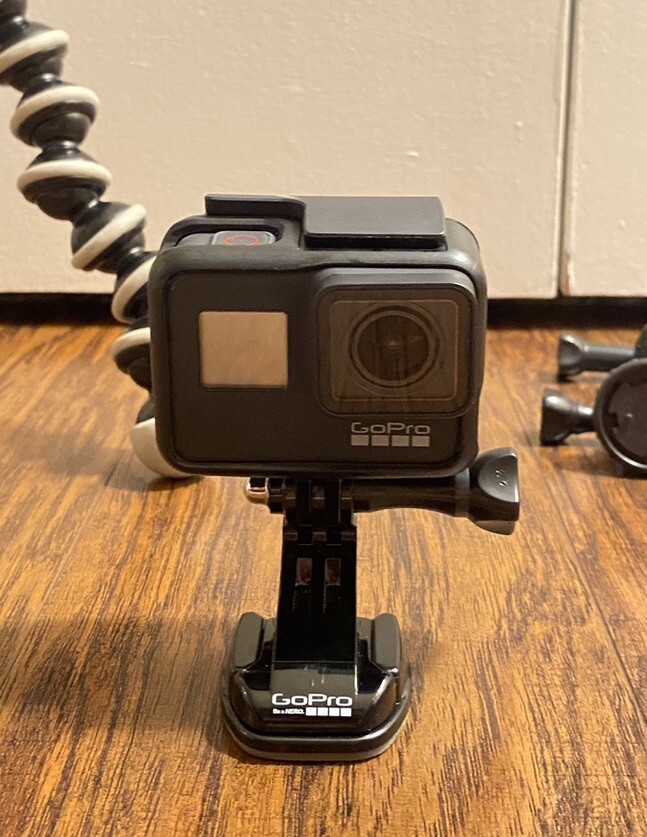 GoPro Hero7 Black 4K Action Camera with Bonus Accessories  -image